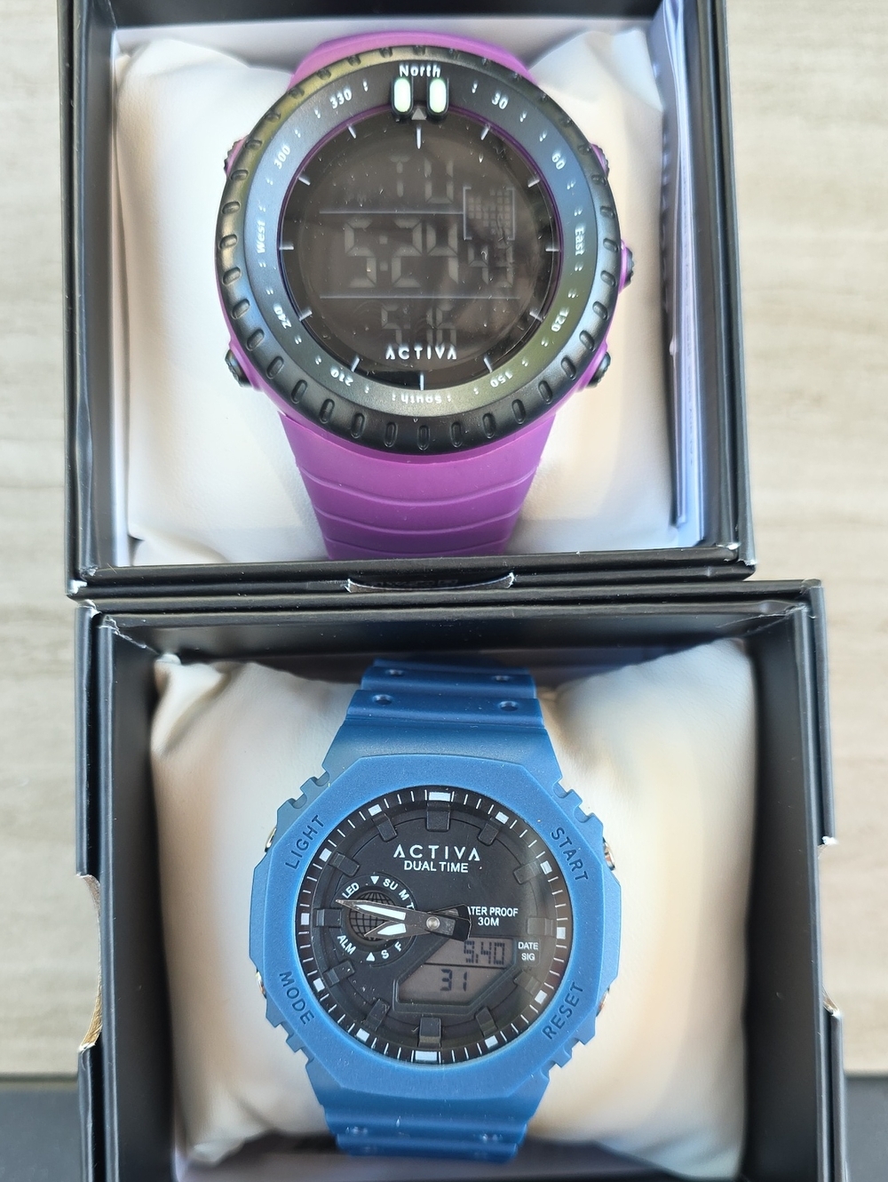 736. Pair Of Activa By Invicta Sport Watches
